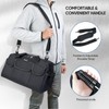 TICONN Tool Bag with Multi-Pockets Wide Mouth Tool Tote with