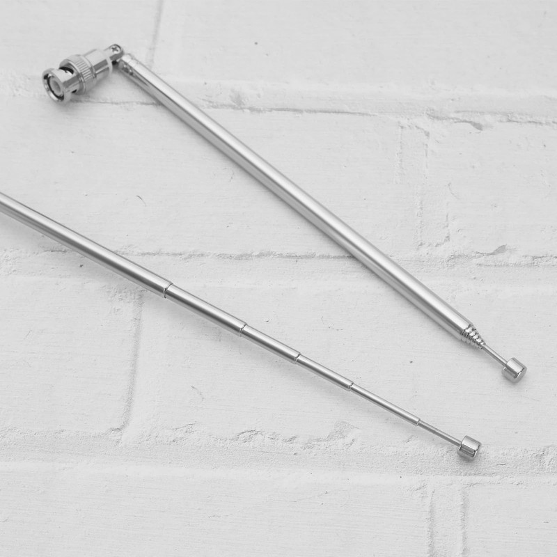 Create idea 2pcs BNC Telescopic Handheld Portable Antenna 7 Sections