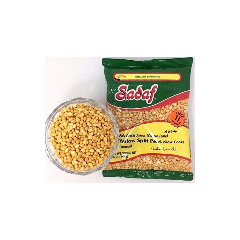 Sadaf Yellow Split Peas - Slow Cook - Yellow Split