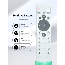 Unbranded Remote Control For Unblock Tech UBOX10 UBOX11 TV Box With Voice