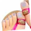 Mikinona Nail Art Strips Toe Nails Decor Wear Nails Toe