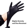 Supreme TTF Black Nitrile Disposable Gloves Non Latex Powder Free