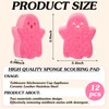 Tioncy 12 Pack Ghost Sponges Bulk Dual Sided Scrubber Ghost