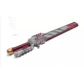 Chainsword Bloody Chainsword Game  1:1 Scale Foam Cosplay 39.5”
