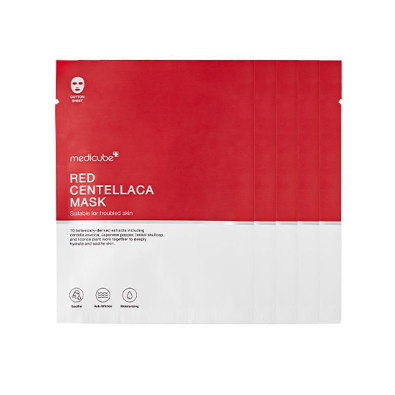 Medicube Red Centellica Mask (10 sheets) / 메디큐브 레드 센텔리카