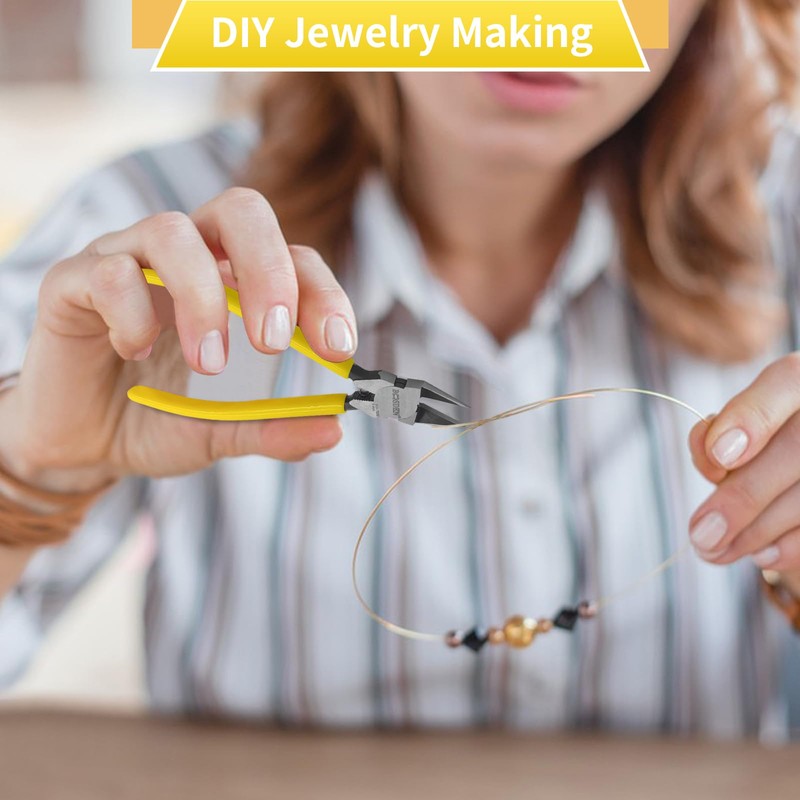 BOOSDEN 6 inch Thin Blade Nipper, Strong, Plastic Model, Precision