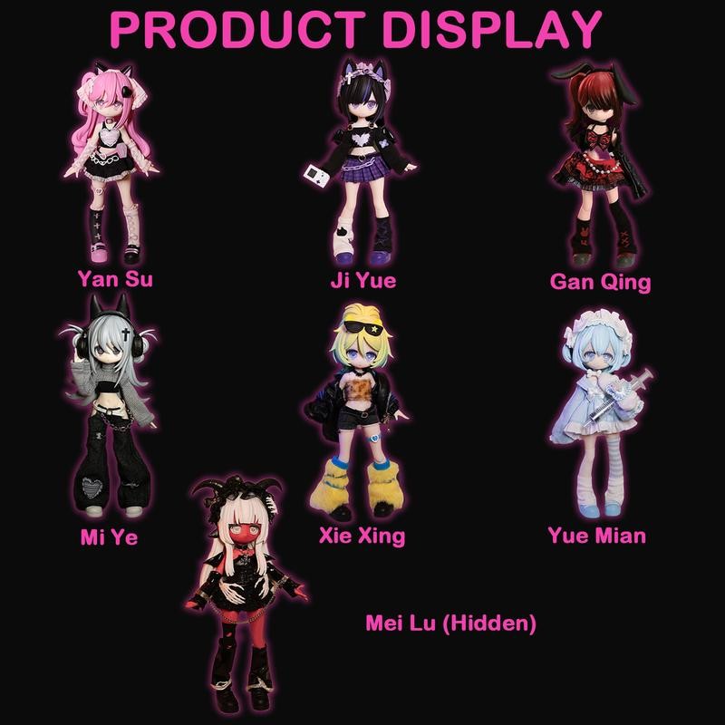 Ten Thousand Escape Plans Series Action Figure BJD Blind Box