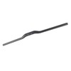 Bicycle Riser Handlebar Matt Black 3K Carbon Fiber Integrated Light