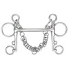 Shires Equestrian Mullen Mouth Pelham Bit 4.5" Steel
