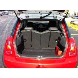 Cooper Auto Parts MINI COOPER  REAR SEAT CARGO AREA (BLACK)  PULL STRAPS