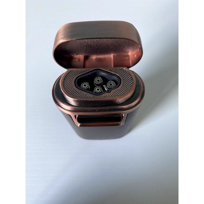 Lotus Brawn T7 Table Top Quad Torch Lighter - Copper
