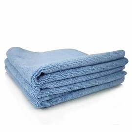 Chemical Guys MIC30103 Chubby Supra Microfiber Towel, Blue (16.5 in. x 16.5 in.) (Pack of 3)