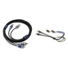 Kicker 46KISL K-Series Interconnect, Speaker Wire to RCA Adapter w/