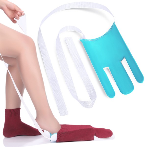 CAidRE Sock Aid - Sock Aid Device for Seniors, Disabled, Pregnant - Sock Helper Aide Tool - Sock Assistant Device No Bending