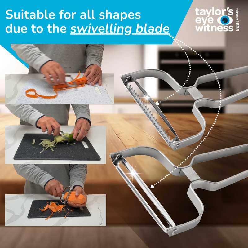 Taylor's Eye Witness Two Piece Extra-Wide Peeler Set