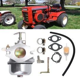 munirater Carburetor Replacement for Kohler K241 K301 10HP 12 HP Cast Iron Engine Motor Carb with Gasket 47-853-23-S