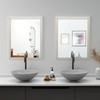 16" Modern Vessel Sink for Bathroom - Small Round Bowl