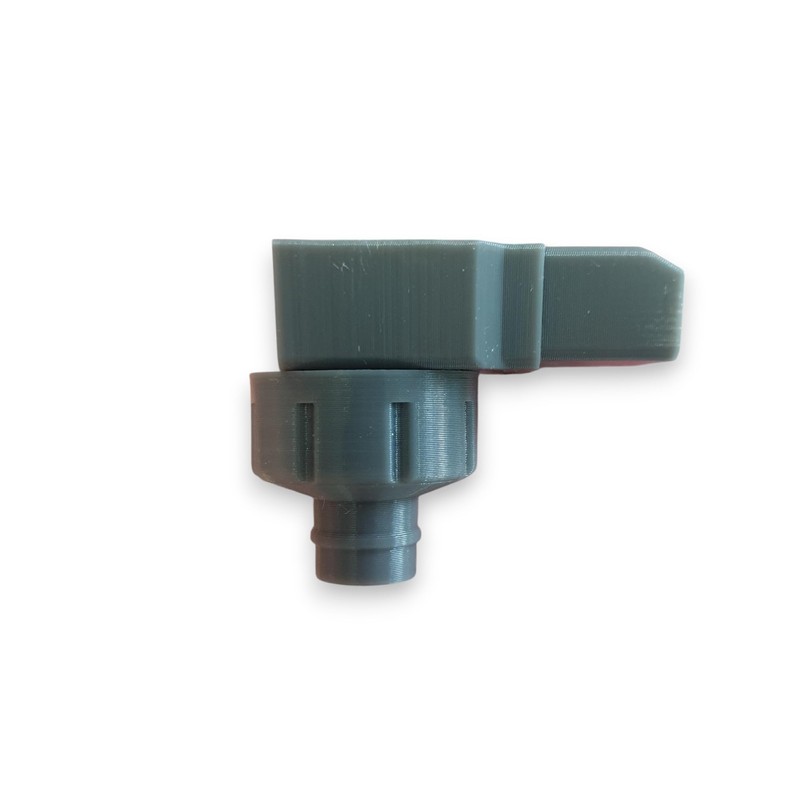 Greenhouse gutter outlet and blank end set fits 23 x
