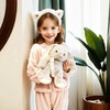 uoozii Warmable Bunny Stuffed Animal - Microwavable 12" | 2