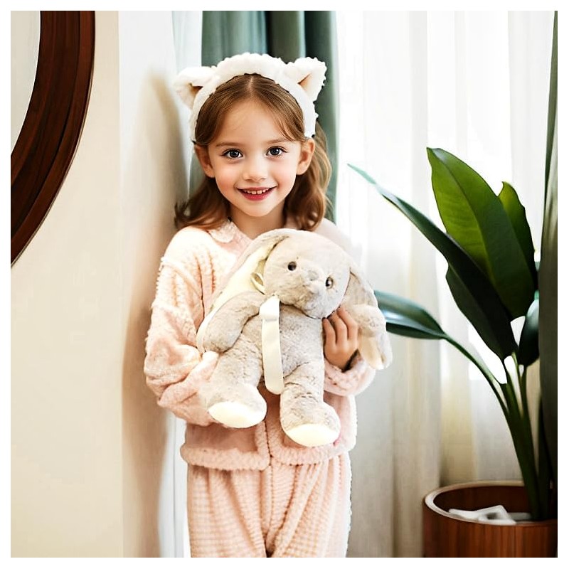 uoozii Warmable Bunny Stuffed Animal - Microwavable 12" | 2