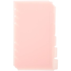 Kisangel 6pcs Binder Dividers with Tabs Practical Index Dividers for Organizing Office Supplies Paper Sheet Protectors for Students and Teachers Easy Classification