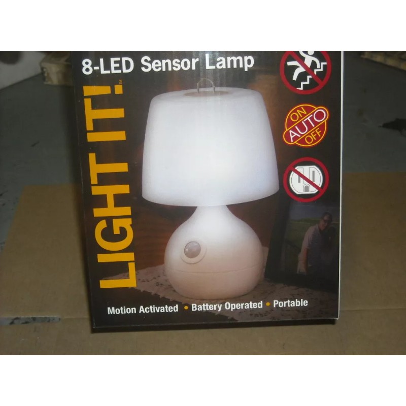 Fulcrum 8 LED Sensor Lamp (Battery)