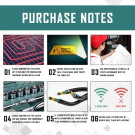 BSEED Smart Alexa Water Thermostat, Programmable Temperature Controller for Water Heating Equipment 5A, Thermostat Underfloor Heating, Compatible with Alexa and Google Home, White (Hub Unrequired)