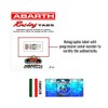 Abarth Stickers Tabs Sticker 1 Sign, 150 x 200 cm