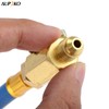 R134A R410A R22 R12 Charging Hoses and Ball Valve Set,