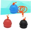 Kisangel 3 Pack Billiards Chalk Holder Mix Rubber Snooker Pool