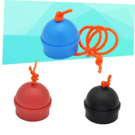 Kisangel 3 Pack Billiards Chalk Holder Mix Rubber Snooker Pool String Easy to Use Chalk Accurate Fit for Standard