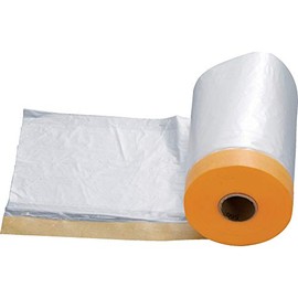 TRUSCO PMC550-1535 Paper Corona Masker, For Vehicles, Paper Tape Width 0.6 inches (15 mm), Sheet Width 21.7 inches (550 mm), Length 138.8 ft (35 m)