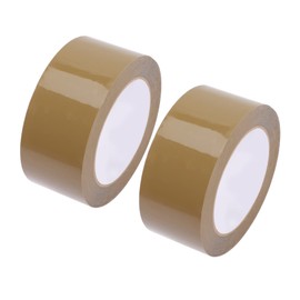 FELTECHELECTR 2pcs Heavy Duty Carton Packing Tape High Stickiness Sealing Packaging Tape for Logistics and Moving for Box Sealing and Storage