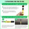 Dreyoo Broken Bulb Changer for High Ceilings, Light Changer for