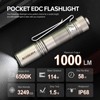 ACEBEAM Pokelit AA Rechargeable Mini Flashlight with Clip, 1000 High