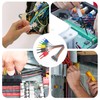 TVETE Tester Lead, Mini Grabber Testing IC Clip, 5 Colors,