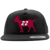 Tenacious Tops Snapback Black Jimmy Butler Goat Logo Hat