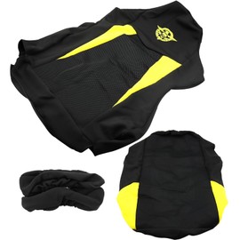 Ieron Black Stretchable Gaming Chair Covers Slipcovers - Universal Computer Chair Cover Game/Racing Chair Slipcover Washable Chair Protect Cover (Only Cover, No Chair)