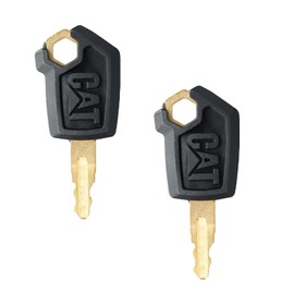 Joyan 2 pieces ignition key 5P8500, construction machinery key set, excavator key set, key, heavy equipment ignition switch key, for construction machinery, excavator, tractors, stackers, bulldozers