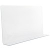 LABRIMP 2pcs Bathtub Shower PVC Shower Water Barrier Tool Install