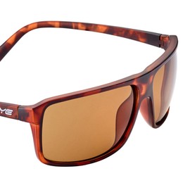 SWISSEYE Kanjo Flex 2 Sports Glasses (100% UVA, UVB and UVC Protection, Sustainable & Malleable Polyamide Frame Material with Memory Effect, Includes Microfibre Bag), Havana Matte