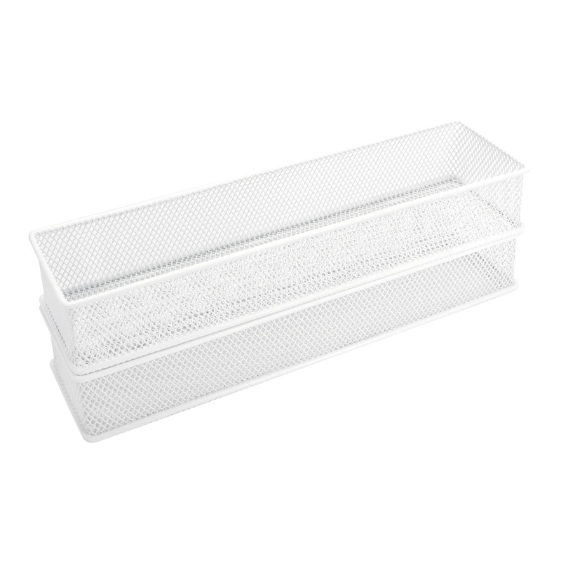 Annova Mesh Stackable Drawer Cabinet and Shelf Organizer Bins Storage