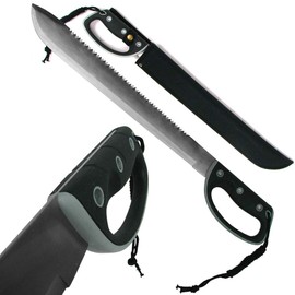 Whetstone Cutlery Full Tang 24.75 Inch Rubber Grip Machete with Sheath Sword (20-926813)
