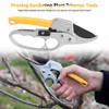 Fdit 8" Professional Sharp Bypass Pruning Shears Garden Hand Pruners