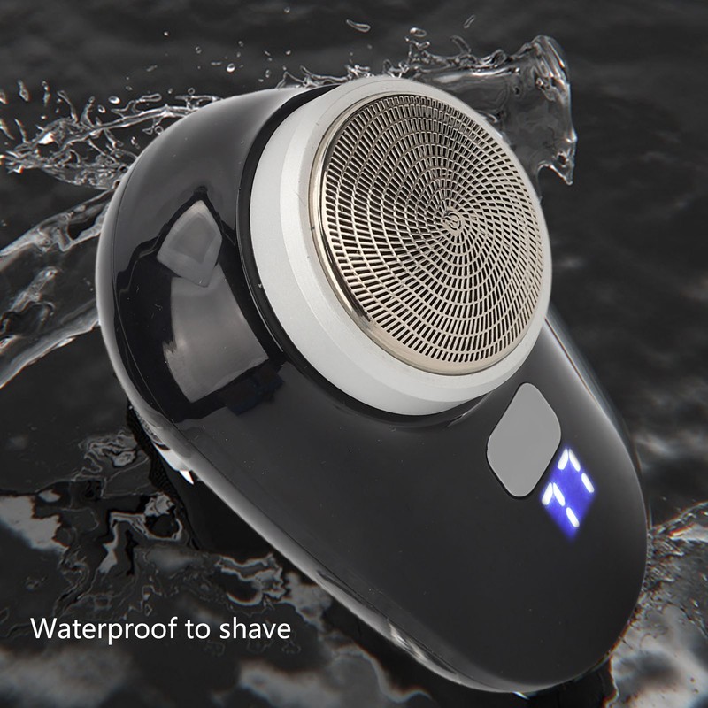 Men Mini Beard Trimmer Electric Portable Beard Trimmer Rechageable Waterproof
