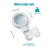 Magnifying Glass with Light - 30X Handheld Magnifying Glasses, 13LED