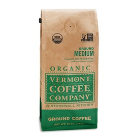Vermont Coffee Company, Organic Medium Roast Ground Coffee, 16oz., Made in the USA