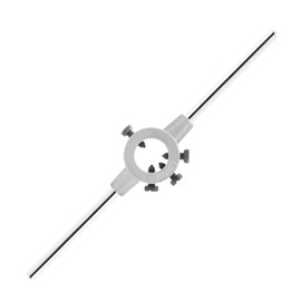 Qjaiune 1-3/4 Inch/ 45mm Round Die Handle Wrench, Adjustable Die Wrench Handle, Heavy Duty Threading Die Handle (Metric, M16-M20)