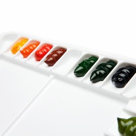 Mijello Airtight Watercolor 18-Well Fuchsia Palette