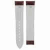 Ewatchparts 18mm Leather Watch Band Strap Compatible With Omega Speedmaster
